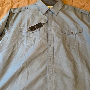 PD&C Blue button up. Brand new size XXL